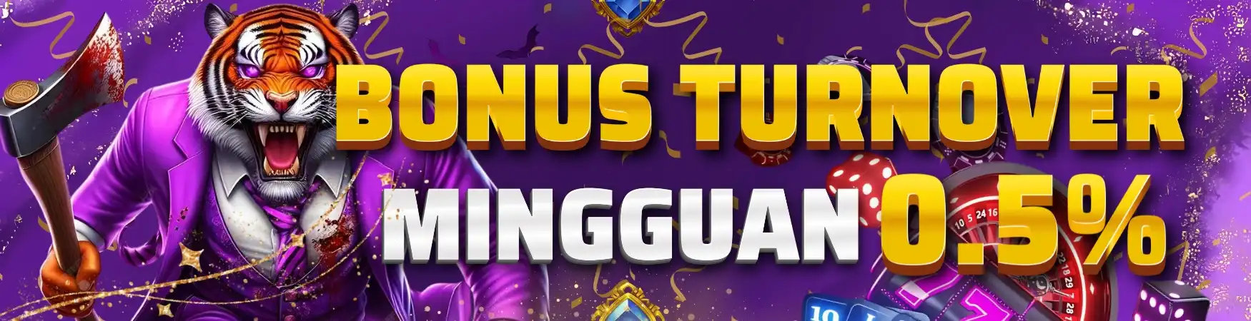 BONUS CASHBACK MINGGUAN